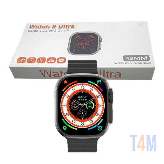 Smartwatch KD600 Ultra Series 9 2.2" (Versão para Chamada) Preto